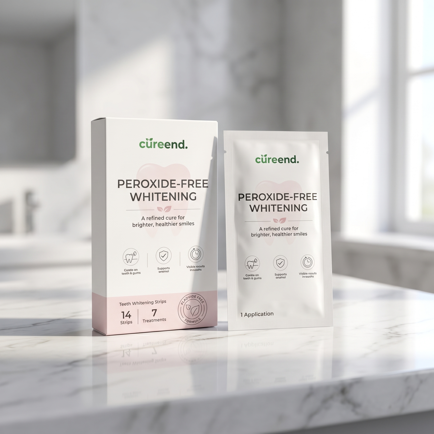 Peroxide-Free Whitening Strips